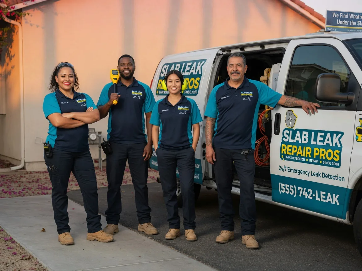 Slab Leak Repair company in Many, LA